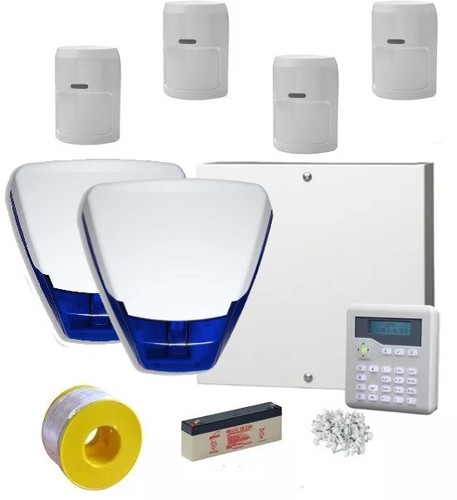 Wired burglar alarm system - burglar,