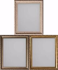 Shabby Chic Picture Frame Ornate Brompton Range Photo Frames Gold Bronze Cream 