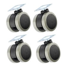 4 Pcs Swivel Plastic Mini