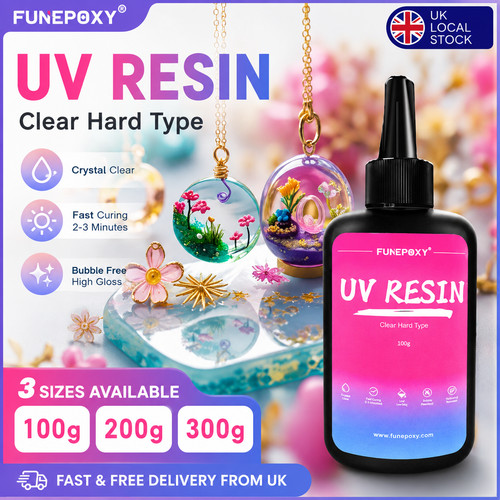 Resin clear hard type fast - type,