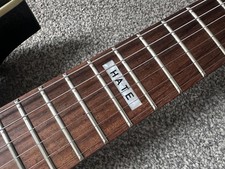 BC Rich Mick Thomson Warlock HATE 7 signature series electric guitar Slipknot