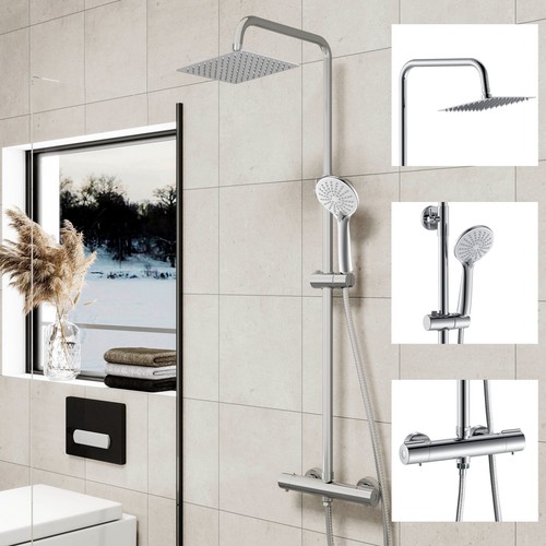 Bathroom thermostatic mixer - thermostatic,