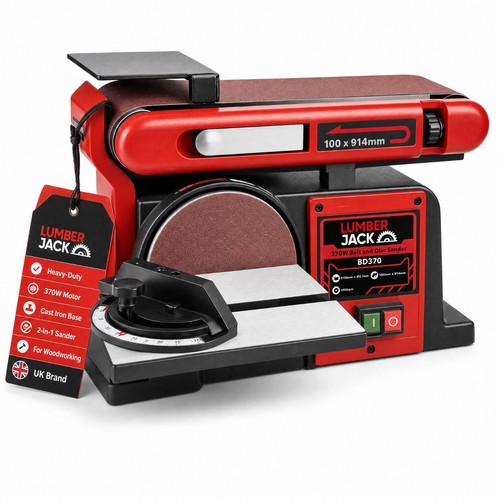 Belt and disc sander 370w - and,
