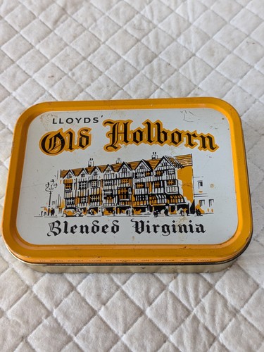 Old holborn tobacco tin - old,