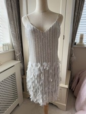 Lipsy White Premium Sequin