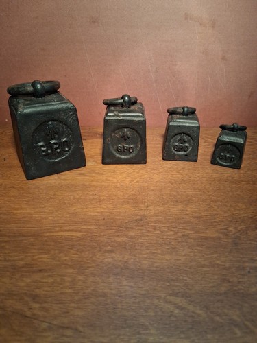 Vintage gpo weights set 4 - weights,