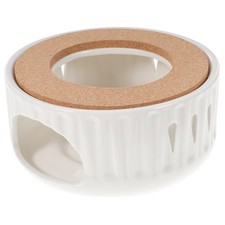 Hollow Tea Making Small Stove Teapot Warming Base Household Ceramic Tea Warmer