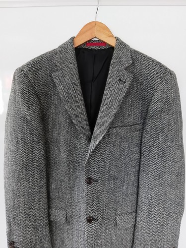 Harris tweed jacket - jacket, men's