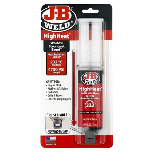 Weld high heat epoxy - jb, resin