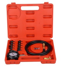 Engine Oil Pressure Test Tester Set Kit Low Oil Warning Devices Car Van LCV Tool