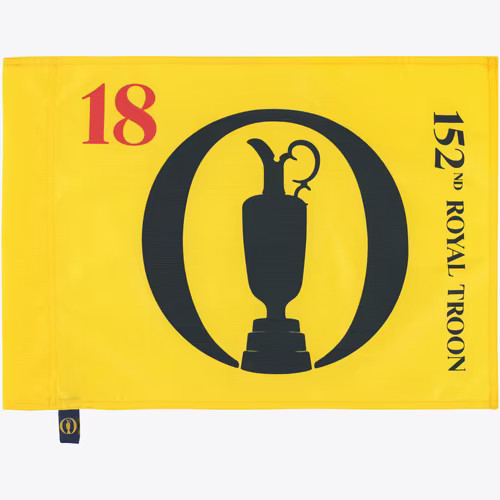 The open golf flag 152nd - golf, royal