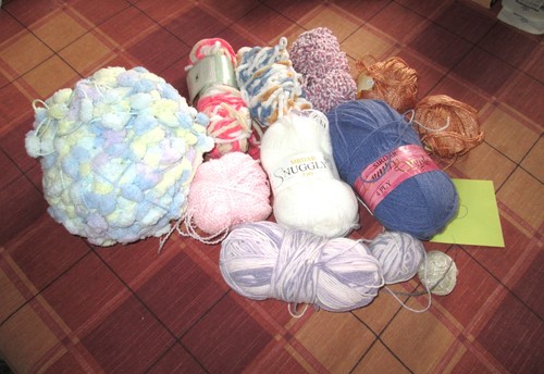 Job lot mixed - lot, knitting