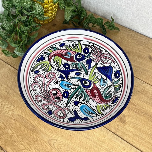 Large tunisian pottery - tunisian,