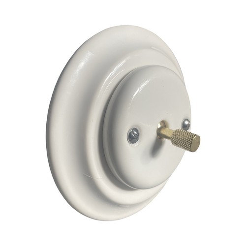 Gloss white ceramic - white, 1