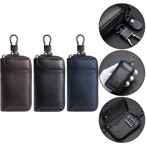 Leather key bag car - leather,