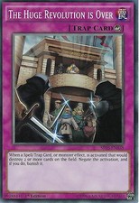 YU-GI-OH CARD: THE HUGE REVOLUTION IS OVER - SR03-EN038 - 1ST EDITION