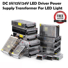 12v 24v led transformer - dc, 5v/12v/24v