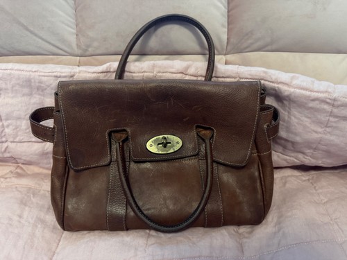 Genuine mulberry brown small - *genuine*,