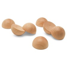 Wooden Split Balls 2 inch