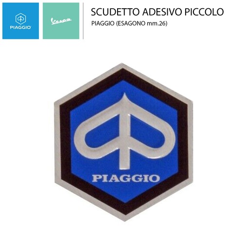 Piaggio shield adhesive - , small