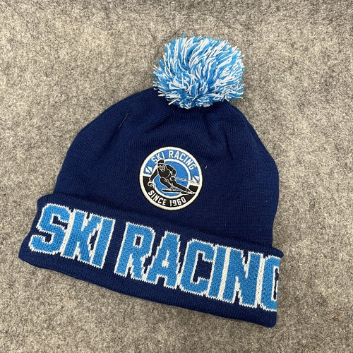 Lows ski racing beanie pom - racing,