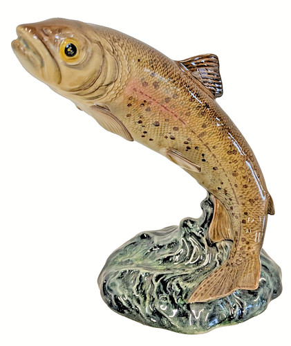Vintage beswick leaping - vintage, trout