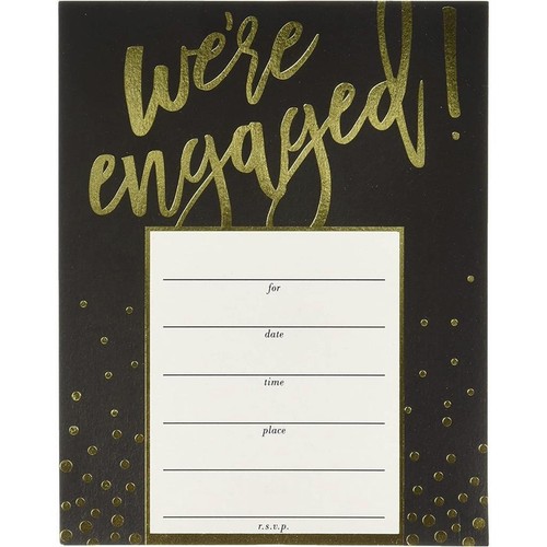 Engaged invitations - engaged,