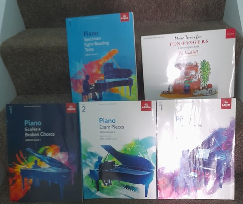 Abrsm piano grade music - piano, 1/2