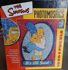 THE SIMPSONS PHOTOMOSAICS PUZZLE FACTORY-SEALED - FREE SHIPPING!