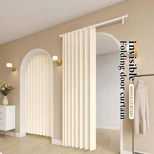 Folding door curtain - curtain, privacy
