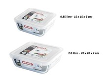 Pyrex 2 pcs Square Cook &