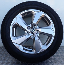 TOYOTA RAV4 MK5 18" GREY ALLOY WHEEL DUNLOP TYRE 225/60R18 002119
