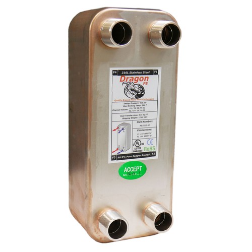 Brazed plate heat - 30,