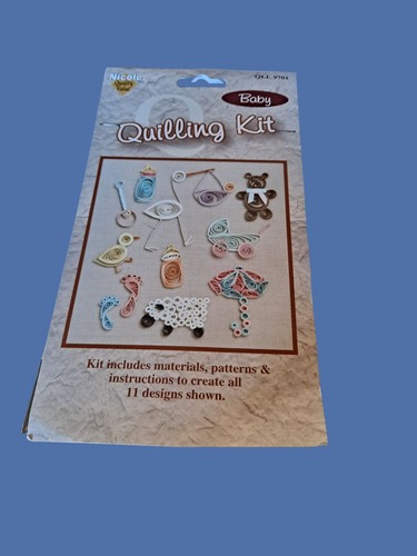 Baby motifs paper quilling - paper,