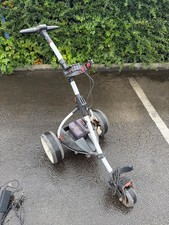 Motocaddy S1 electric golf trolley including battery and charger 