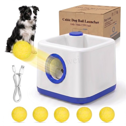 Automatic dog ball launcher - dog,