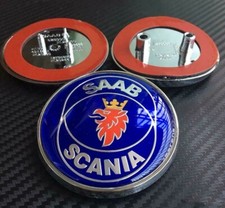 Saab Scania Badge Set Front