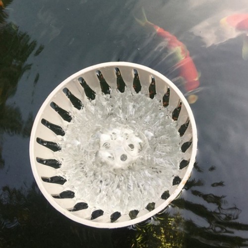 Water control pond - skimmer, for