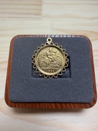 1982 gold half sovereign - gold,