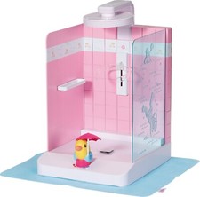 Baby Born Bath Walk In Shower Wash Time Interactive Playset for Dolls