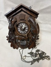 Vintage Germany Carved Black