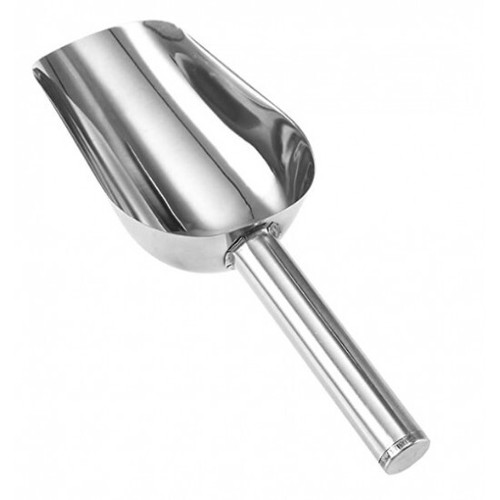 Large aluminium food scoop - 2x,