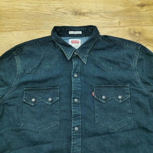 Levi denim shirt - shirt, mens