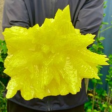 3.1LB Minerals ** LARGE NATIVE SULPHUR OnMATRIX Sicily- FREE