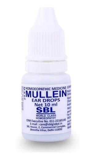 Mullein ear drops - mullein,