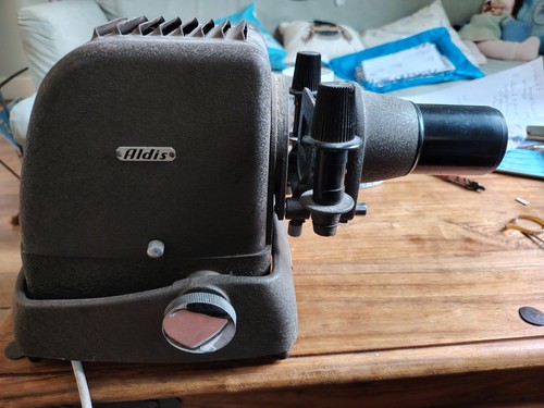 Aldis vintage slide - aldis, projector