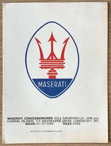Maserati khamsin merak - &,