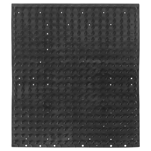 Durable rubber cow brush mat - rubber,