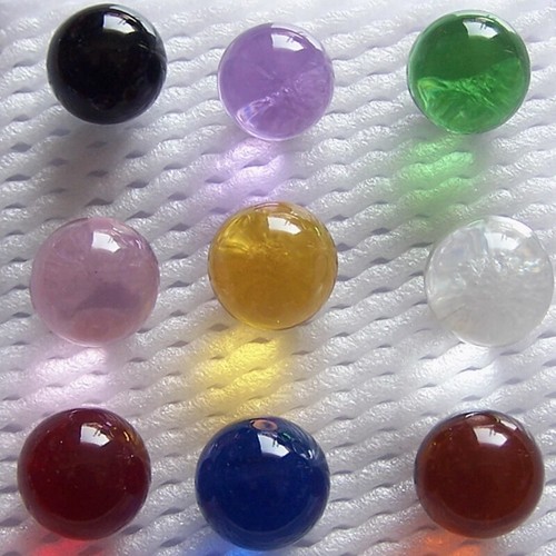 Glass marbles transparent - glass,