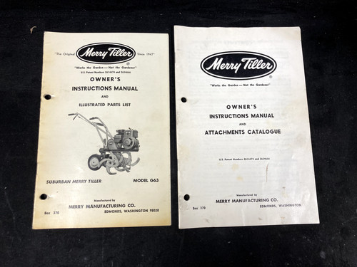 1972 merry tiller - merry, g63